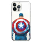 Θήκη Soft TPU Marvel Samsung Galaxy A34 5G Captain America 002 Διάφανο