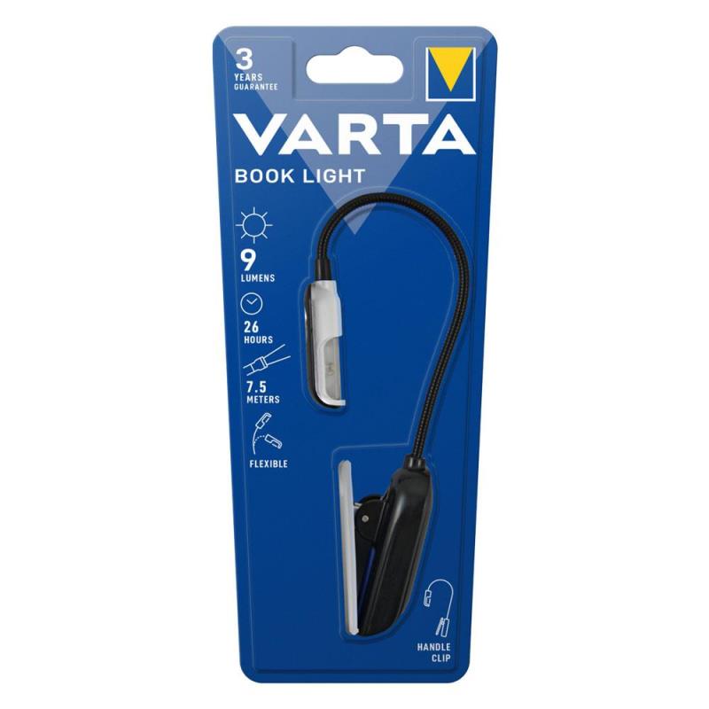 Φακός Varta Led Book Light με Μπαταρία CR2032 (2 τεμ.)