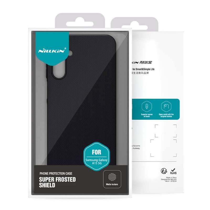 Θήκη Soft TPU & PC Nillkin Samsung Galaxy A15 4G/ 5G Frosted Shield Λευκό