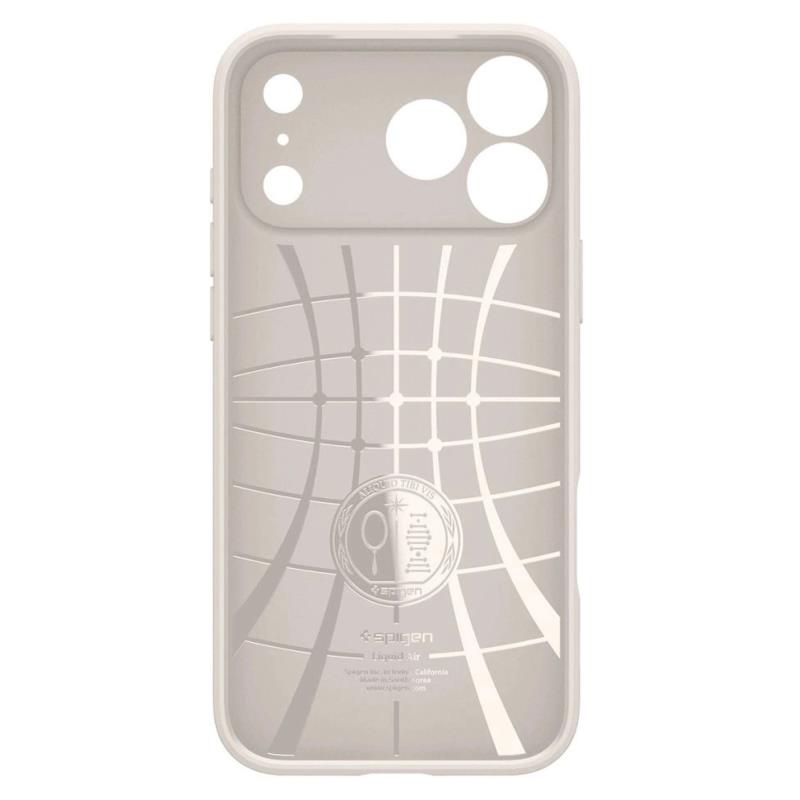 Θήκη Soft TPU Spigen Liquid Air Apple iPhone 17 Pro Natural Τιτάνιο
