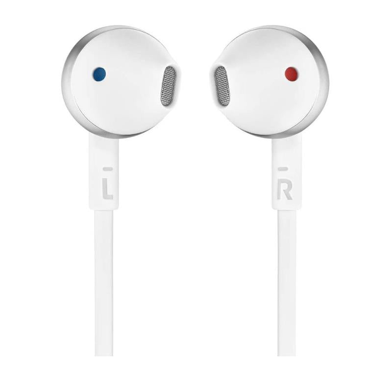 Hands Free Stereo JBL Tune T205 3.5mm Ασημί