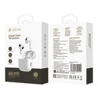True Wireless Ακουστικά Bluetooth Devia EM410 Airbuds Pods3 Λευκό