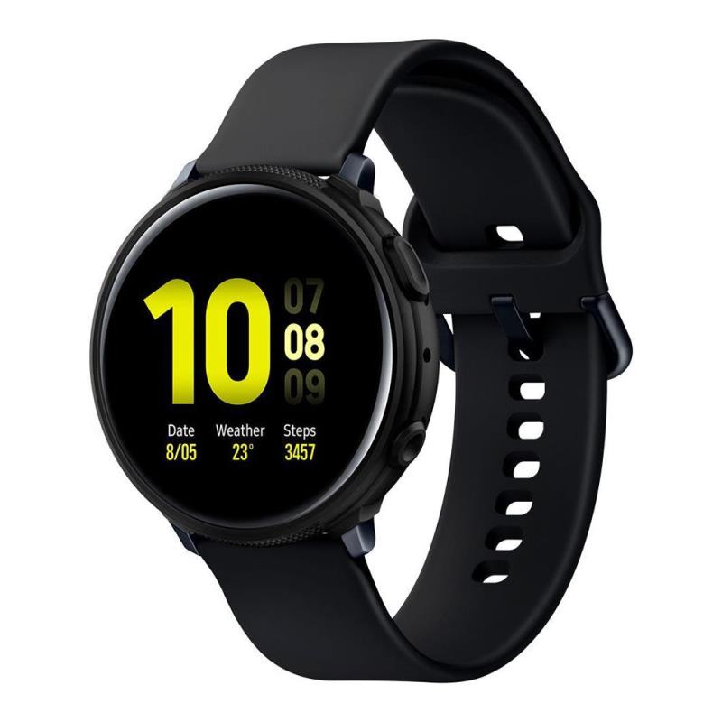 Θήκη Soft TPU Spigen Samsung Galaxy Watch Active 2 44mm Liquid Air Μαύρο