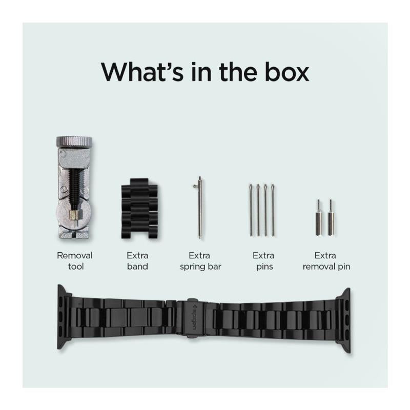 Λουράκι Spigen Modern Fit Apple Watch (38/ 40/ 41/ 42mm) Μαύρο