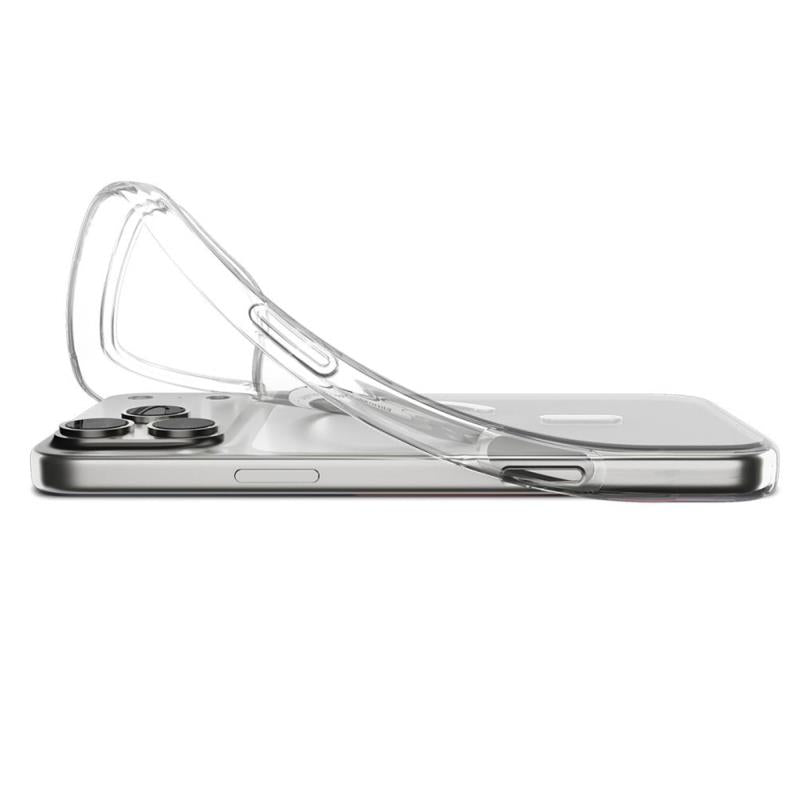 Θήκη TPU Spigen Liquid Crystal Apple iPhone 17 Pro Max Διάφανο-Λευκό