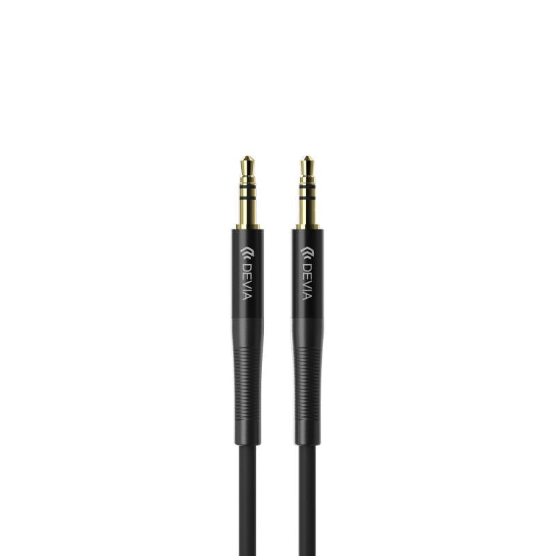 Καλώδιο Ήχου Devia EC618 3.5mm/3.5mm 1m Ipure Μαύρο