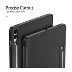 Θήκη TPU Flip Shock Proof Dux Ducis Domo Samsung Galaxy Tab S9 FE Plus 12.4" Wi-Fi/ 5G Μαύρο