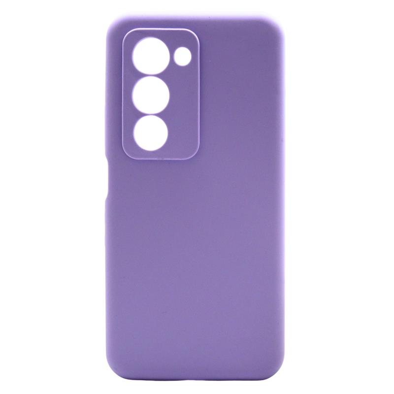 Θήκη Liquid Silicon inos Xiaomi Redmi 15 4G/ 15 5G Velvet Βιολετί