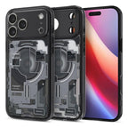 Θήκη TPU & PC Spigen Ultra Hybrid Mag Magsafe Apple iPhone 17 Pro Max Zero One Μαύρο
