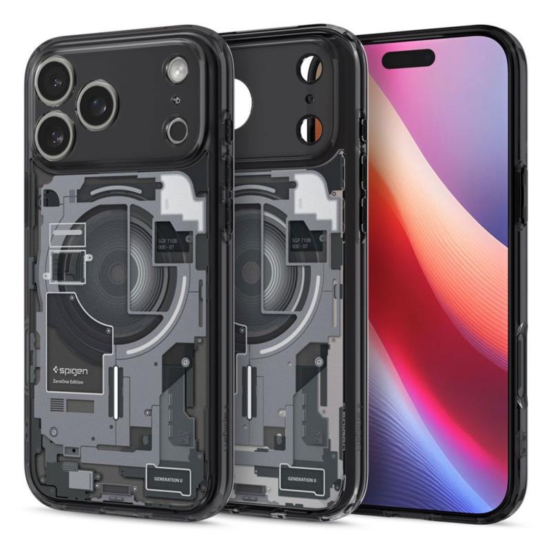 Θήκη TPU & PC Spigen Apple iPhone 17 Pro Max MagSafe Ultra Hybrid Zero One Μαύρο