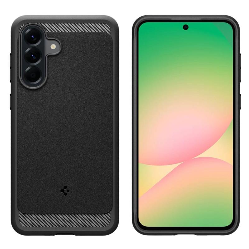 Θήκη Soft TPU Spigen Samsung Galaxy A56 5G Rugged Armor Μαύρο