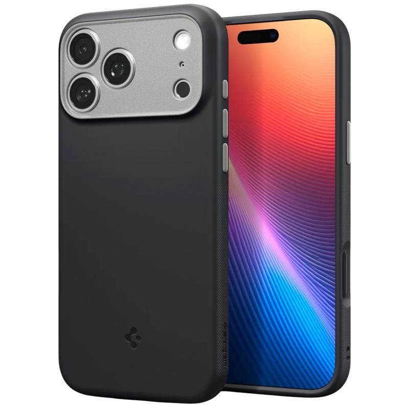 Θήκη TPU/ Σιλικόνης Spigen Apple iPhone 18 Pro/ 17 Pro MagSafe Caseology Nano Pop Μαύρο