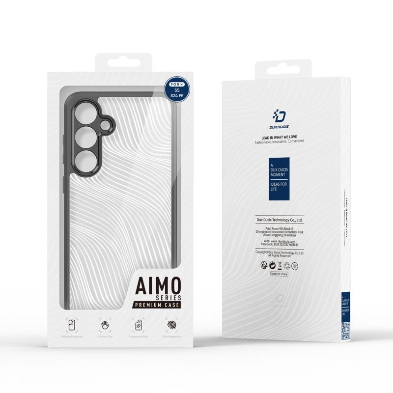 Θήκη TPU & PC Dux Ducis Samsung Galaxy S24 FE 5G Aimo Μαύρο