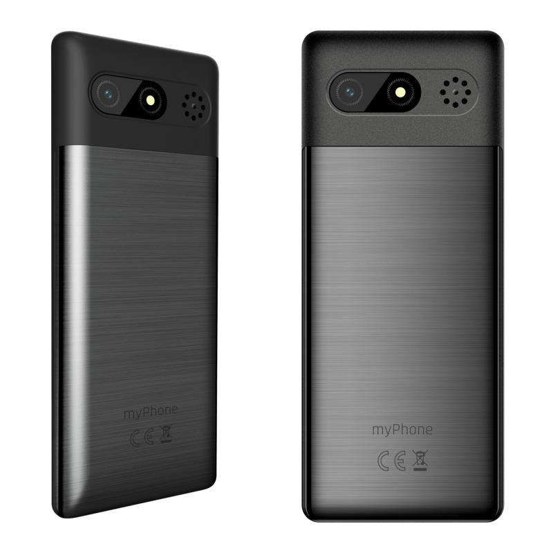 Κινητό Τηλέφωνο myPhone 7340 LTE (Dual SIM) Μαύρο-Ασημί