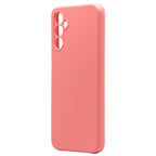 Θήκη Liquid Silicon inos Samsung A145 Galaxy A14 4G/ A146 Galaxy A14 5G L-Cover Ροζ