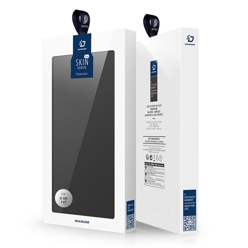 Θήκη Flip Dux Ducis Xiaomi 14T Skin Pro Μαύρο