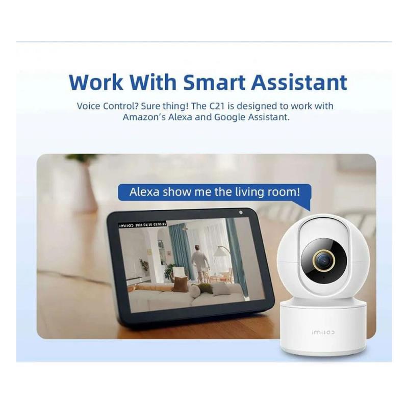 Home Security Camera C21 Imilab 360° 1080p CMSXJ38A Λευκό