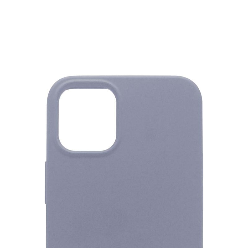 Θήκη Liquid Silicon inos Apple iPhone 12 Pro Max L-Cover Γκρι-Μπλε