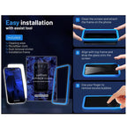 Tempered Glass Hammer Glass Apple iPhone 16 Pro Max Sapphire με Application Tool (1 τεμ.)