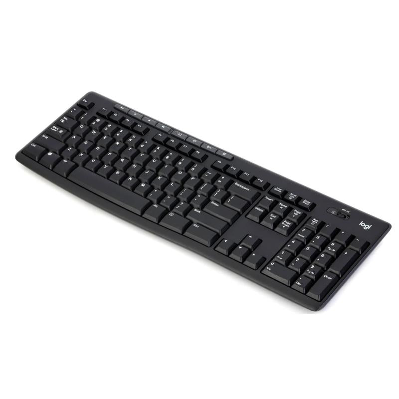 Σετ Ασύρματο Πληκτρολόγιο & Ποντίκι Logitech MK270 Μαύρο