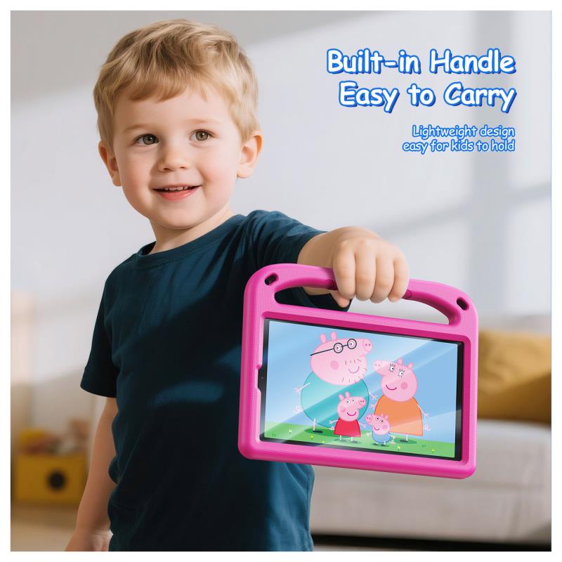 Θήκη EVA Dux Ducis Puff Samsung Galaxy Tab A9 8.7" για Παιδιά Ροζ
