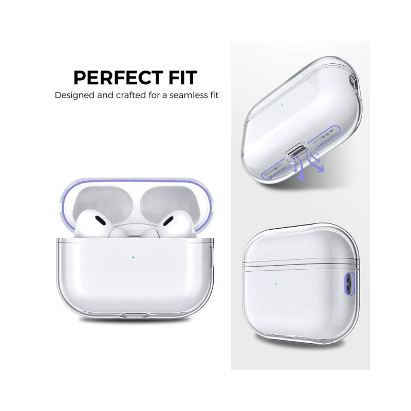 Θήκη Soft TPU AhaStyle WG94-J για Apple AirPods 3 Διάφανο