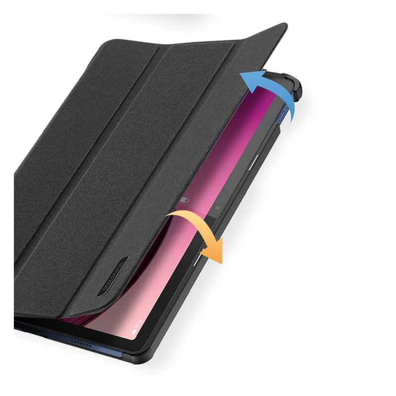 Θήκη TPU Flip Shock Proof Dux Ducis Domo Lenovo Tab M10 Plus 10.6" (3rd Gen) Μαύρο