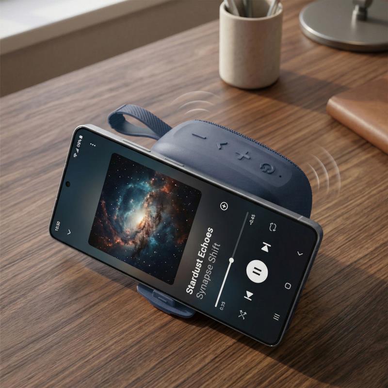 Φορητό Ηχείο Bluetooth Blavec WS-06 Go Play TWS 6W Σκούρο Μπλε