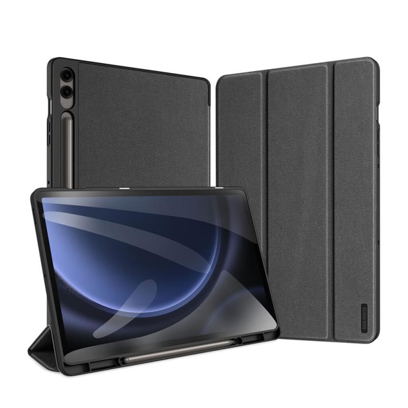 Θήκη TPU Flip Shock Proof Dux Ducis Domo Samsung Galaxy Tab S9 FE Plus 12.4" Wi-Fi/ 5G Μαύρο