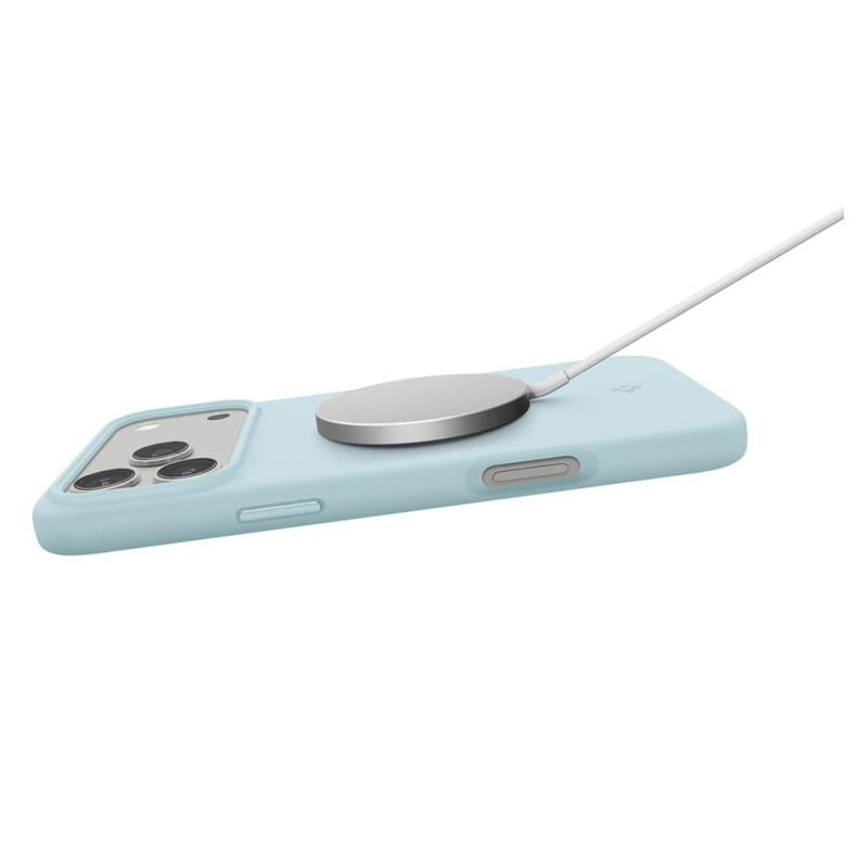 Θήκη Σιλικόνης Spigen Silicone Fit Magsafe Apple iPhone 17 Pro Max Γαλάζιο