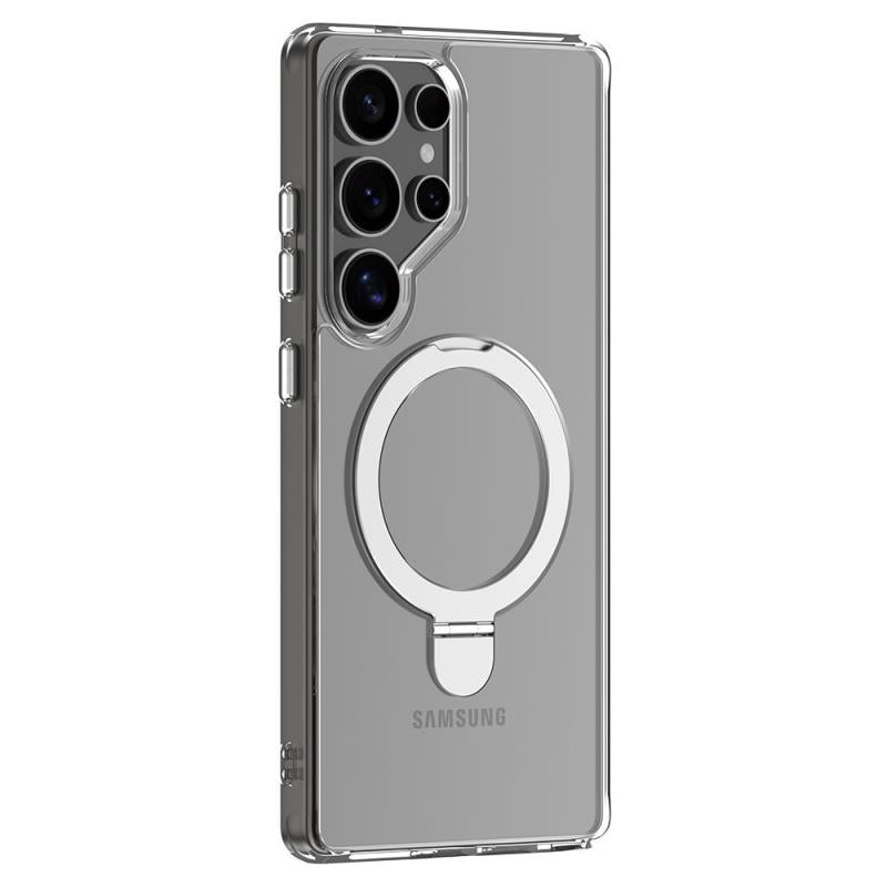 Θήκη TPU & PC Devia Samsung Galaxy S25 5G Magnetic Shock Proof με Stand Clean Διάφανο