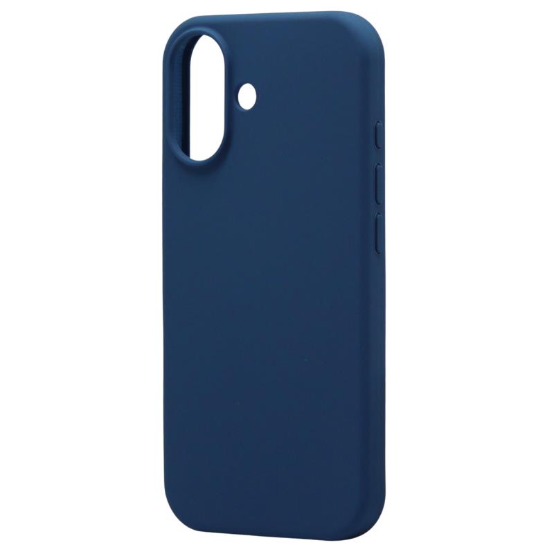 Θήκη Liquid Silicon inos Apple iPhone 17 5G Velvet Σκούρο Μπλε