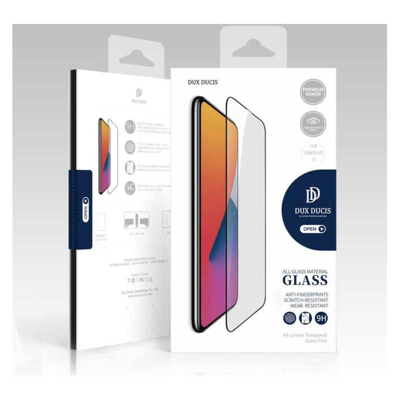 Tempered Glass Full Face Dux Ducis Oneplus 11 5G Μαύρο (1 τεμ.)