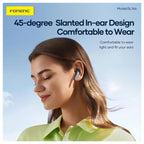 True Wireless Ακουστικά Bluetooth Foneng BL166 Sliding-Lid ANC+ENC Ασημί
