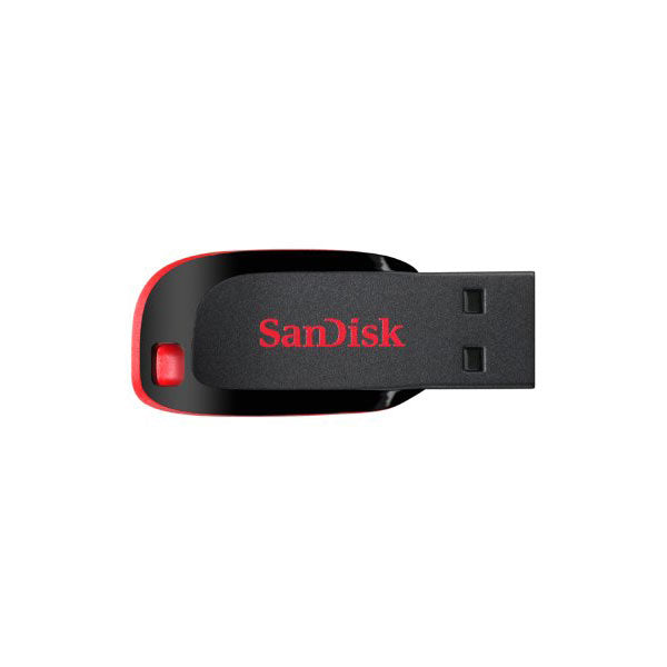 USB Flash Disk SanDisk Cruzer Blade SDCZ50 USB A 32GB Μαύρο