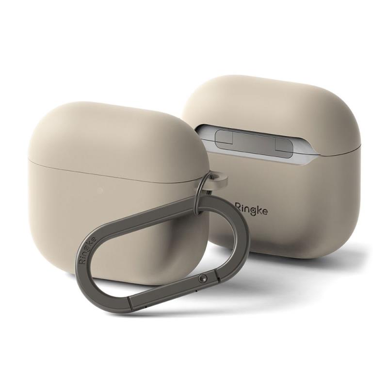 Θήκη Σιλικόνης Ringke Apple AirPods 4 (2024) Stone