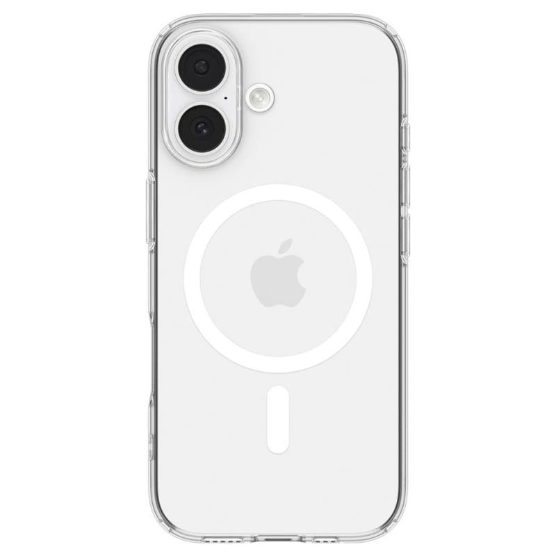 Θήκη TPU Spigen Liquid Crystal Apple iPhone 17 Διάφανο-Λευκό