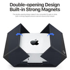 Κουτί Αποθήκευσης PU Leather Dux Ducis Apple Mac mini Μαύρο