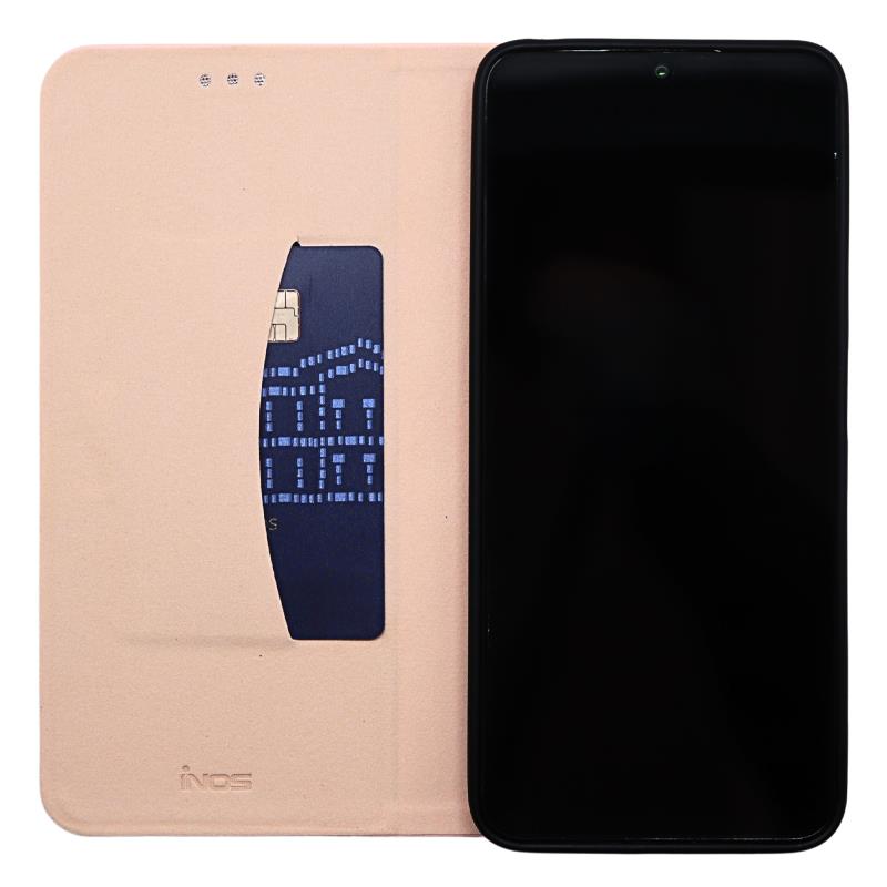 Θήκη Flip Book inos Xiaomi Poco C85/ Redmi 15C 4G/ Redmi 15C 5G Foldio Ροζ