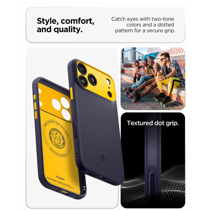 Θήκη TPU/ Σιλικόνης Spigen Caseology Nano Pop Magsafe Apple iPhone 17 Pro Max Σκούρο Μπλε