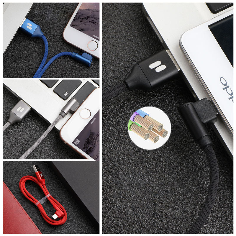 Καλώδιο Σύνδεσης USB 2.0 Puridea L23 USB A σε USB C 2.4A 1m Μπλε