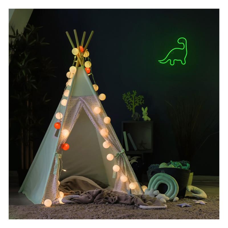 Neon LED Neolia NNE01 DINOSAUR (USB & On/Off) Πράσινο