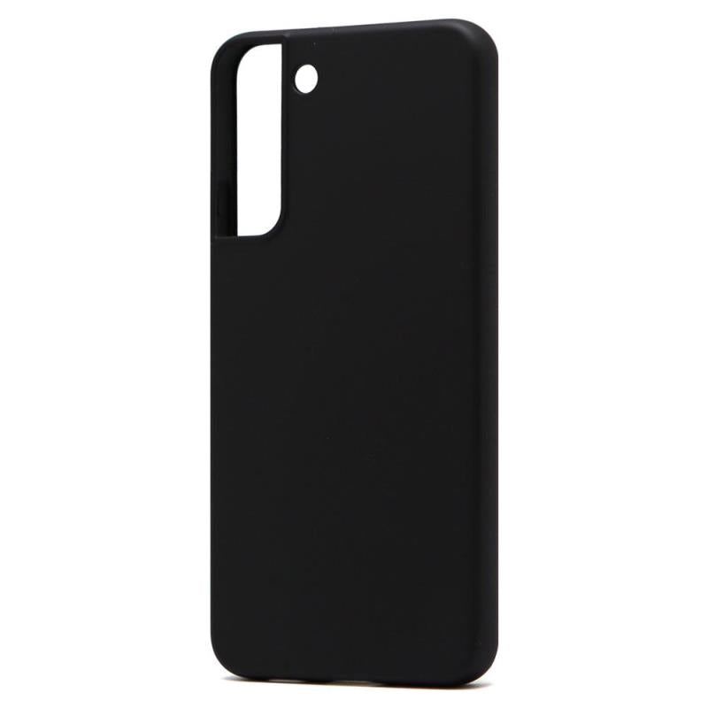 Θήκη Liquid Silicon inos Samsung S906 Galaxy S22 Plus 5G L-Cover Μαύρο