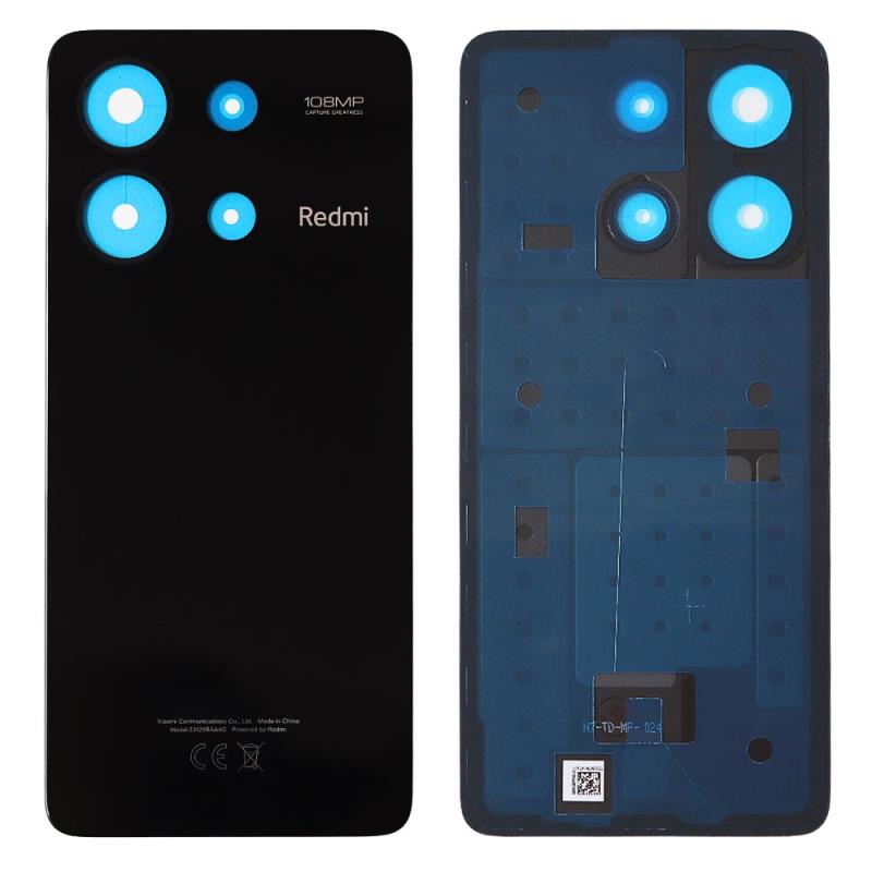 Καπάκι Μπαταρίας Xiaomi Redmi Note 13 Μαύρο (OEM)