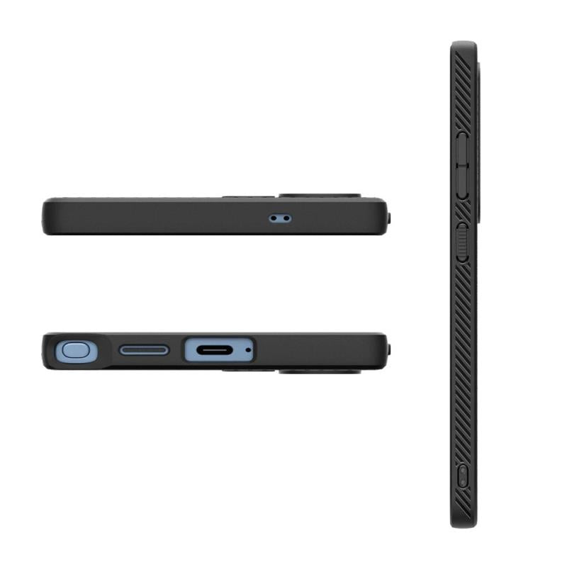 Θήκη Soft TPU Spigen Samsung Galaxy S25 Ultra 5G Liquid Air Μαύρο