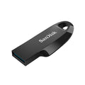 USB 3.2 Flash Disk SanDisk Ultra Curve USB A 32GB 100MB/s Μαύρο