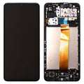Οθόνη με Touch Screen & Μπροστινή Πρόσοψη Samsung M127F Galaxy M12 Μαύρο (Original)