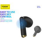 True Wireless Ακουστικά Bluetooth Foneng BL126 ENC Λευκό