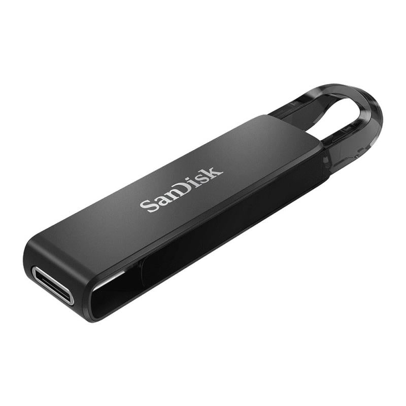 USB 3.1 Flash Disk SanDisk Ultra SDCZ460 USB C 64GB 150MB/s Μαύρο