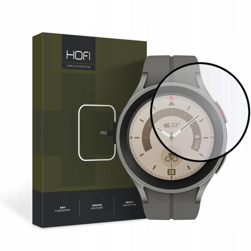 Hybrid Nano Glass Hofi Pro+ Samsung Galaxy Watch 5 Pro 45mm Μαύρο (1 τεμ.)